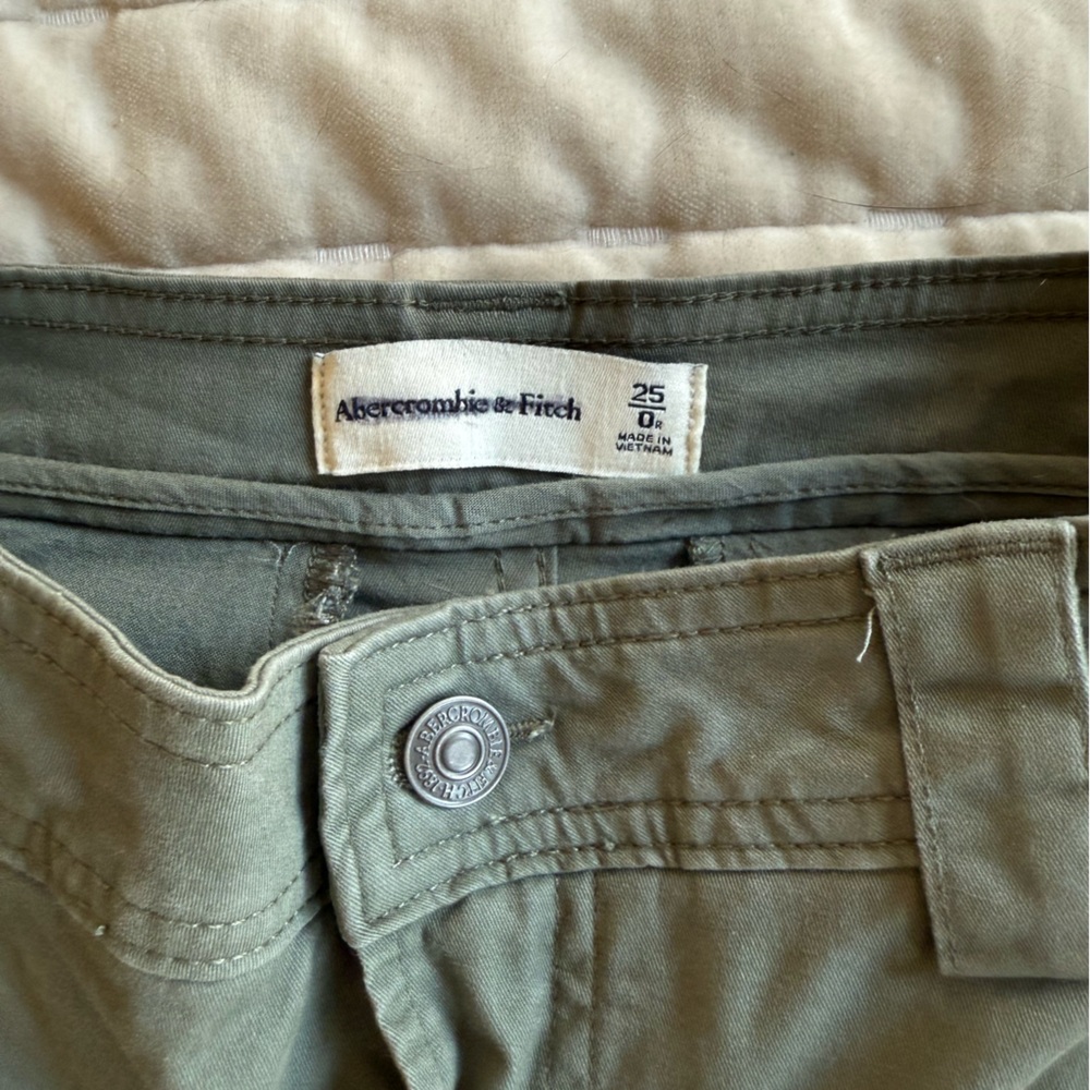 Abercrombie & Fitch Sage Green Trousers
